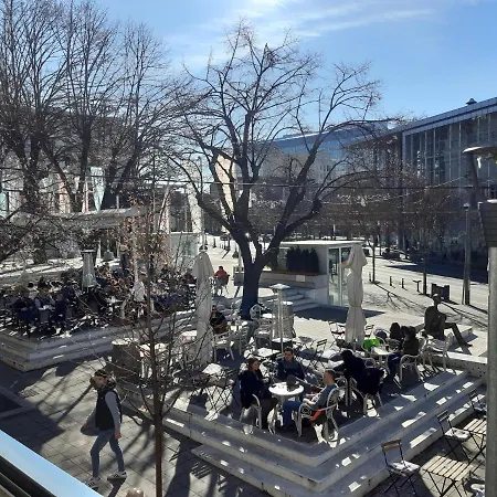 Cvetni Trg Hotel Belgrade Exterior photo